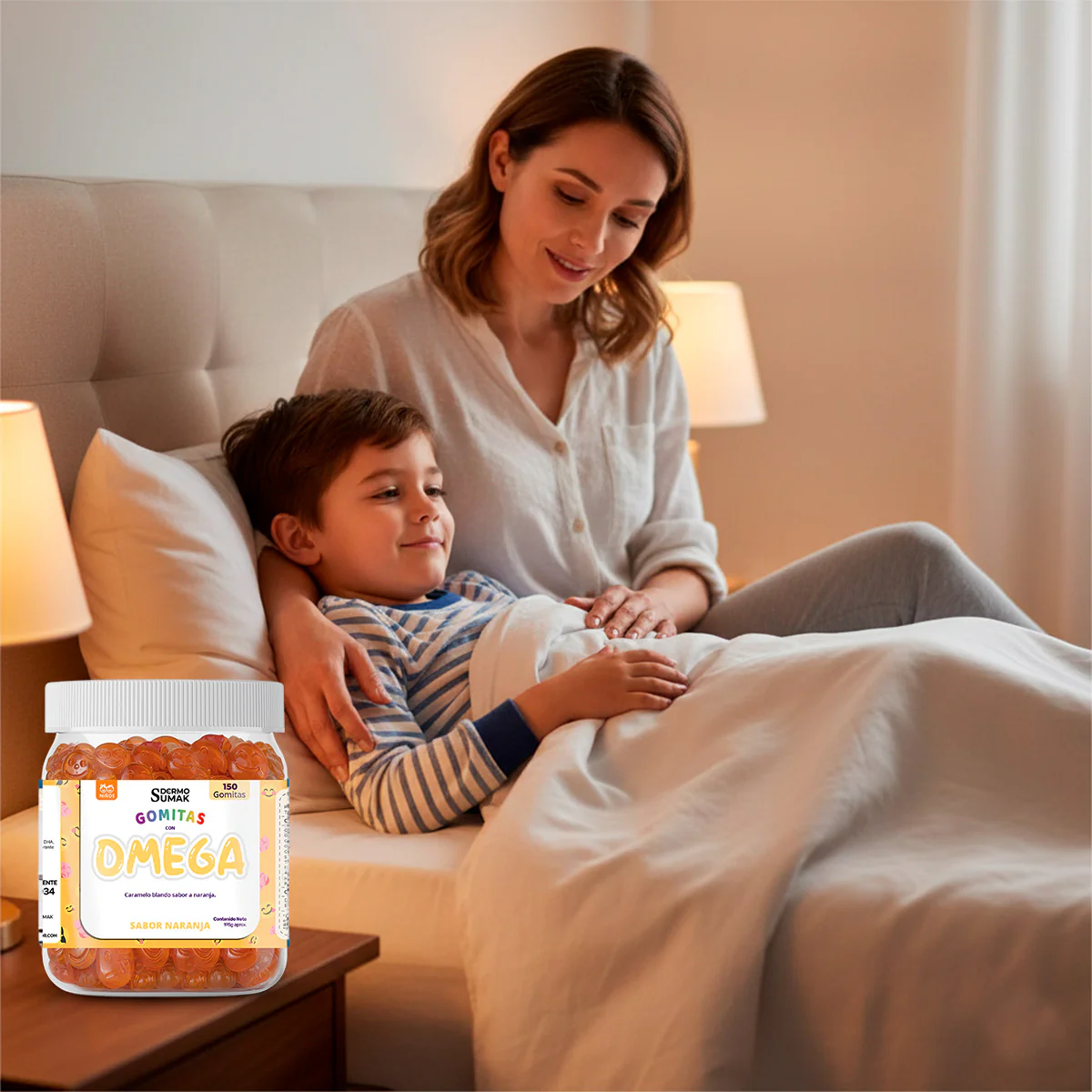 GOMITAS OMEGA - NIÑOS 150 GOMITAS - DERMO SUMAK - Image 6