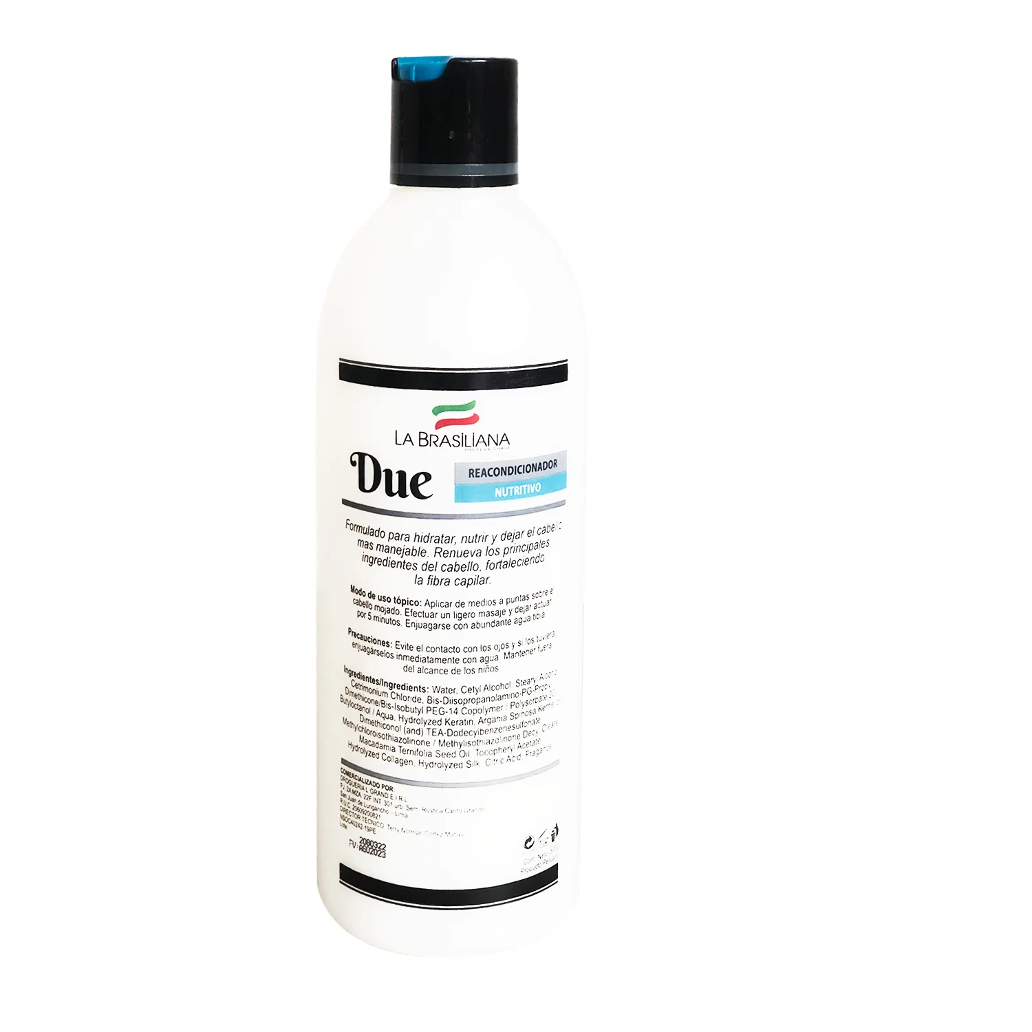 La Brasiliana Reacondicionador Due – Hidratación y Suavidad – 500g - Image 3