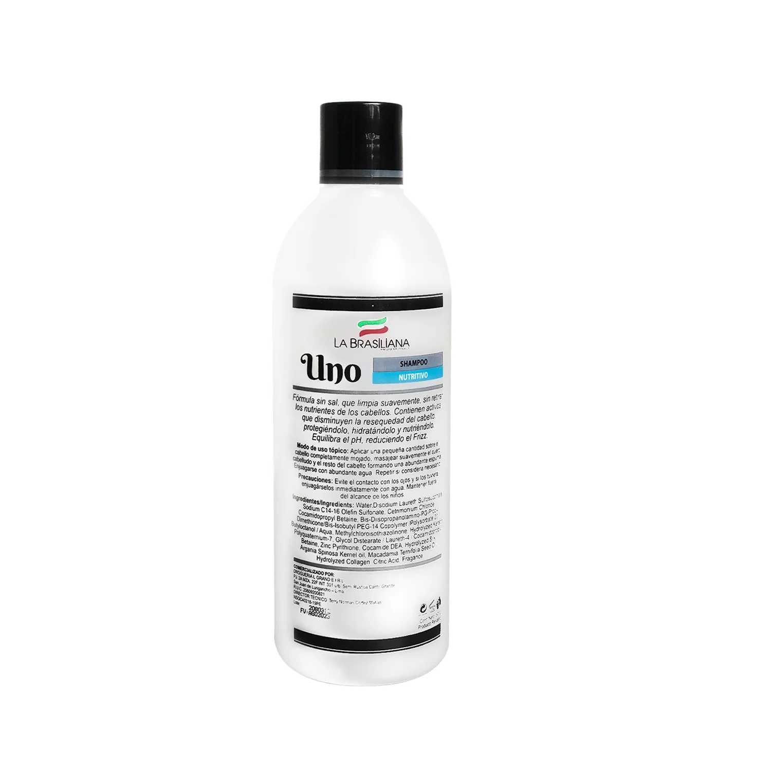 Shampoo Uno + Reacondicionador Due - La Brasiliana 500gr - Image 3